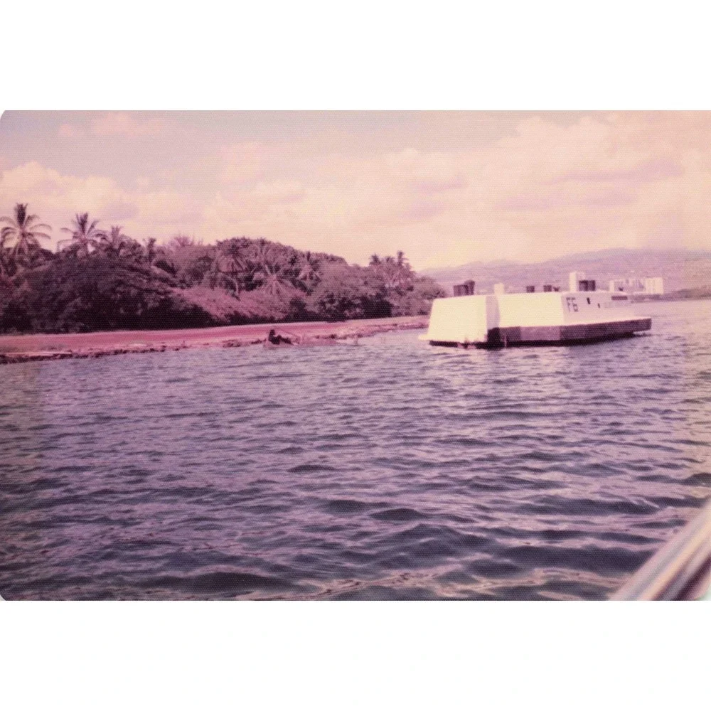 Vintage 1970s Pearl Harbor Battleship Row USS Tennessee Nevada Photos Lot of 8 - Picture 7 of 8